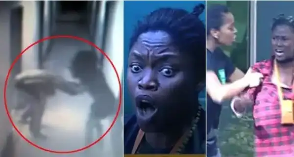 #BBNaija: Bisola & Debbie-Rise Exchange blows At Midnight, Nigerians React (Video)
